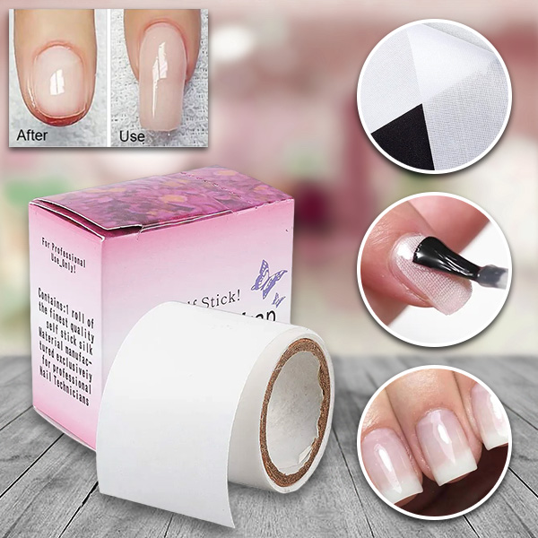 Sklolaminátová a hodvábna fólia na nechty | EZNAIL