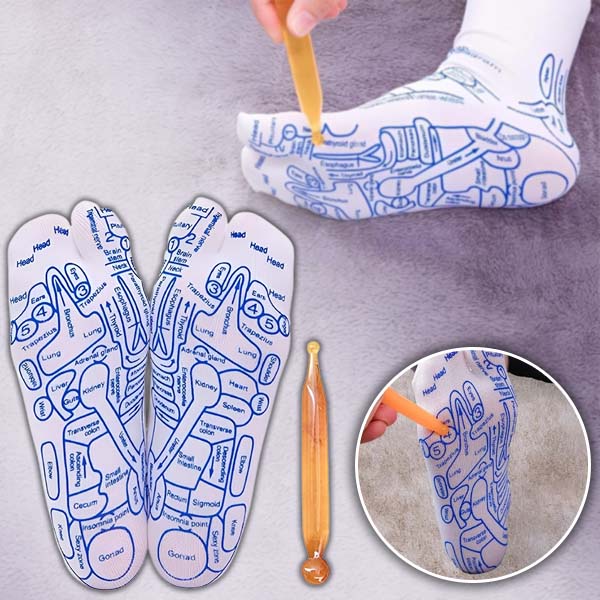 Aktivujte body zdravia – reflexné ponožky pre každodennú masáž | FEETRA