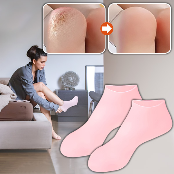 Hydratačné silikónové ponožky | SILIFEET