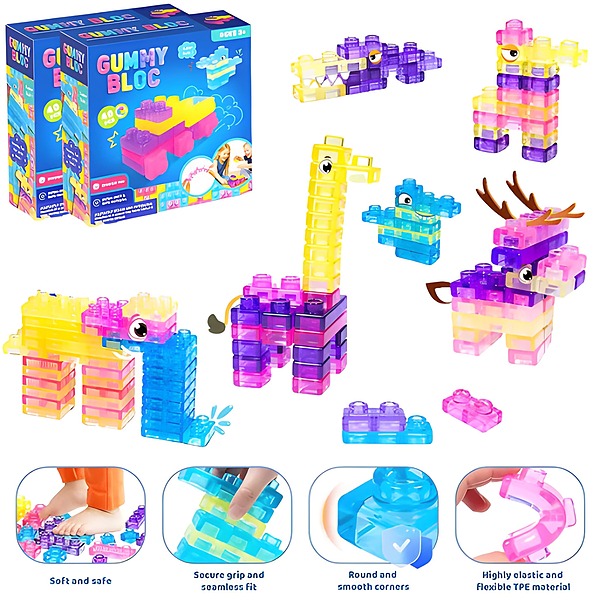 Mäkké stohovacie bloky JELLYFUN